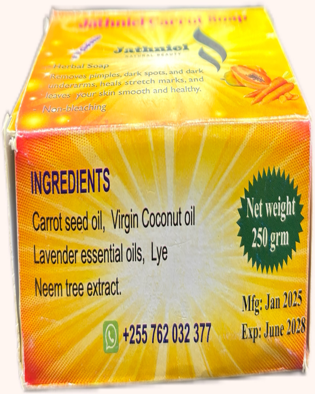 Jathniel Carrot Soap