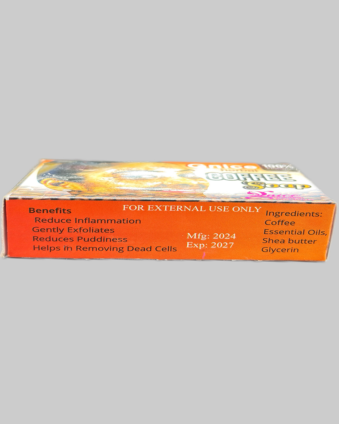 Herbal Coffee Soap (view 2)