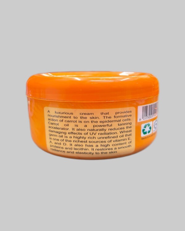 carrot beauty cream backview