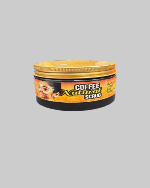 coffee natural scrub